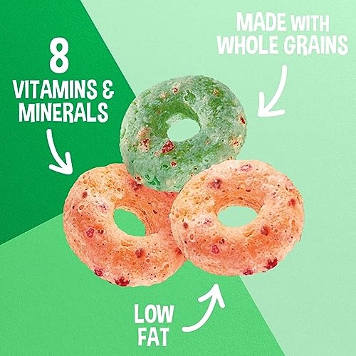 Kellogg S Apple Jacks Breakfast Cereal  Kids Cereal  Family Breakfast  Original  8.9oz Box (1 Box)