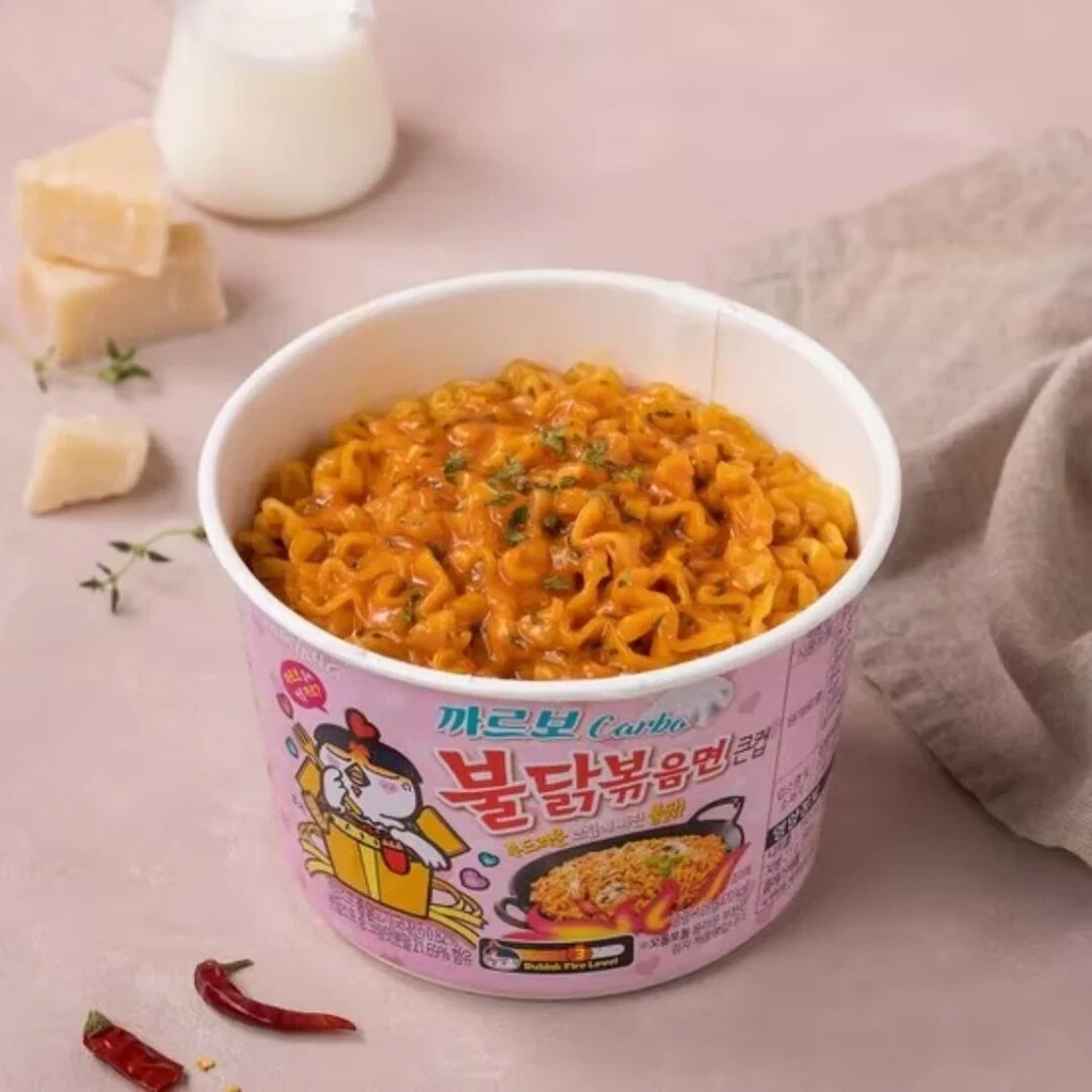 SAMYANG BULDAK CARBONARA RAMEN 6 Pack (BIG BOWL)