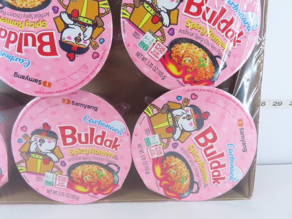 SAMYANG BULDAK CARBONARA RAMEN 6 Pack (BIG BOWL)
