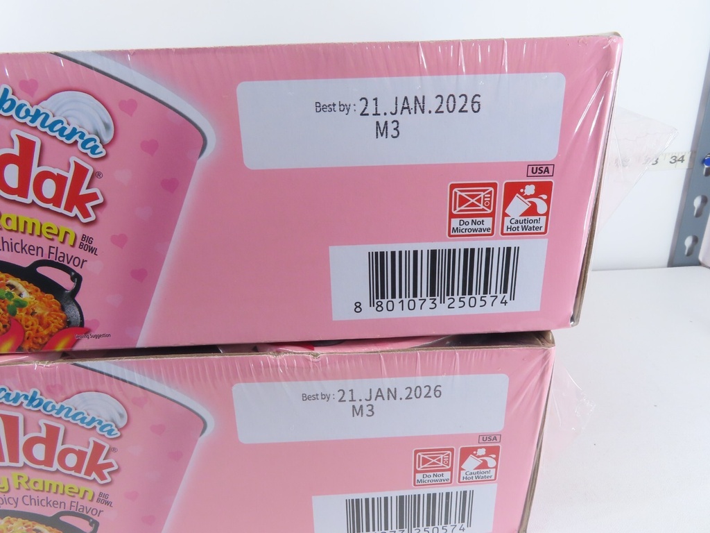 SAMYANG BULDAK CARBONARA RAMEN 6 Pack (BIG BOWL)