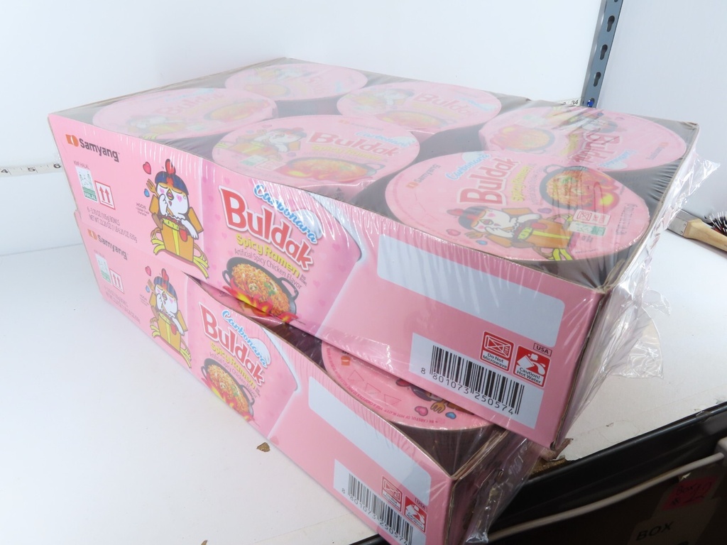 SAMYANG BULDAK CARBONARA RAMEN 6 Pack (BIG BOWL)