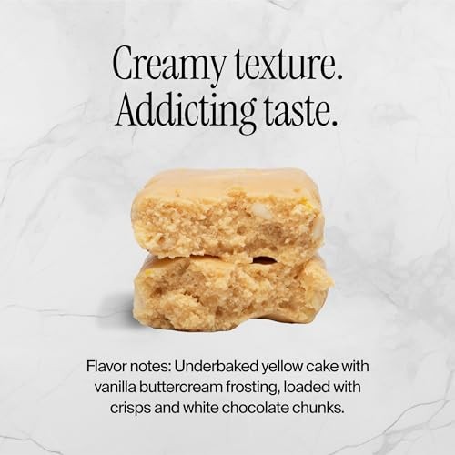 David Protein Cake Batter High Protein Bars - 28g Protein - 12ct