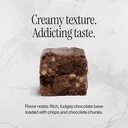 David Protein Fudge Brownie High Protein Bars - 28g Protein - 12ct