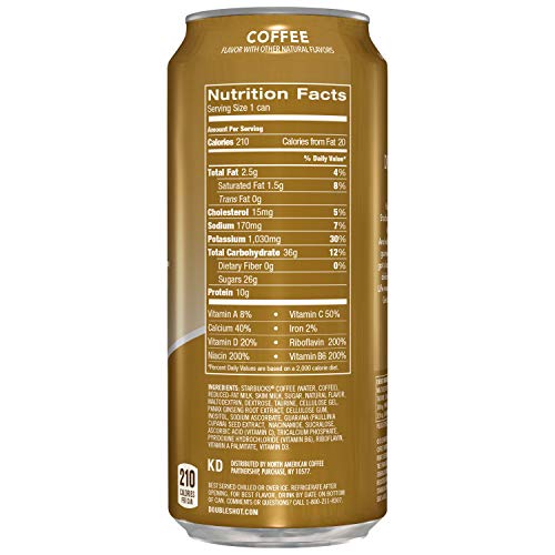 Starbucks, Doubleshot Energy Drink, Coffee, 15 Oz Cans (12 Pack)