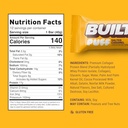Built Bar, Puff Protein Bars, Salted Caramel Puff, 17g Protein Snacks, on-the-Go Bars, Only 140 Calories, 6g Sugar, Collagen, Gluten Free, 12 Count