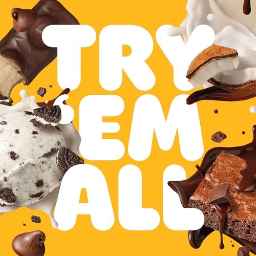 Built Bar, Puff Protein Bars, Salted Caramel Puff, 17g Protein Snacks, on-the-Go Bars, Only 140 Calories, 6g Sugar, Collagen, Gluten Free, 12 Count