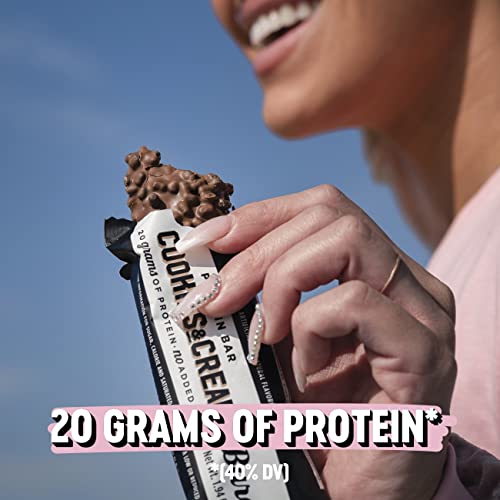 Pure Protein, Protein and Bar Cookies and Cream, 12 Count