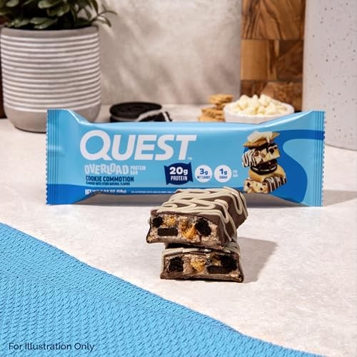 Quest Nutrition Overload Bar - Cookie Commotion - 4ct