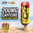 C4 Performance Energy Cherry Popsicle  12 Pack of 16oz Cans