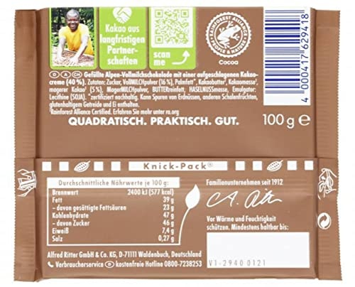 Ritter Sport Cocoa Mousse (11 X 100 G)