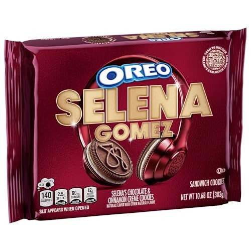 Oreo Selena Gomez Chocolate & Cinnamon Limited Edition 303g
