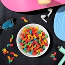 Trolli Sour Brite Crawlers Mini Sharepack, Sour Gummy Worms, 3.5 Ounce Packs (Pack of 12)
