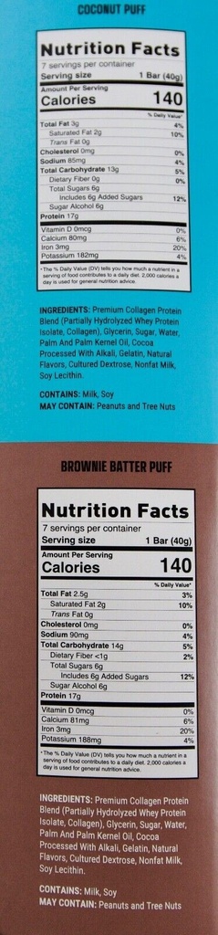 Built Puff Coconut & Brownie 14CT Variety