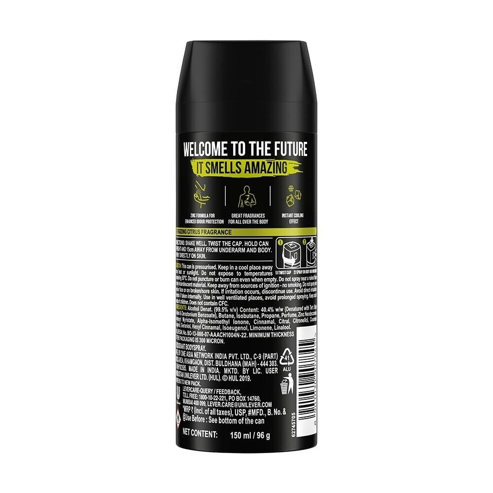 AXE Pulse Long Lasting Deodorant Bodyspray for Men 150 Ml, Pack of 1