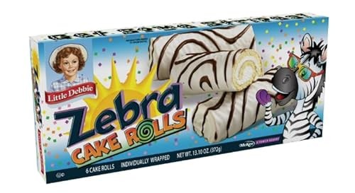 Little Debbie Variety Pack 'Out of This World' Bundle - 2 Boxes Each of Unicorn Cakes, Star Crunch, Cosmic Brownies and Zebra Rolls - 64 Pieces Assort