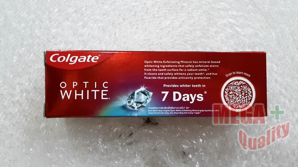 Colgate Optic Bright PLUS SHINE Sparkling Mint Deep Toothpaste 100g