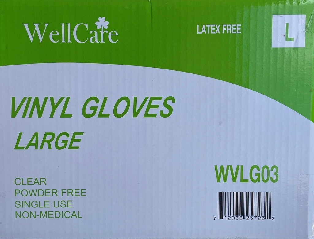 **CASE** of Vinyl Large Gloves FREE SHIPPING