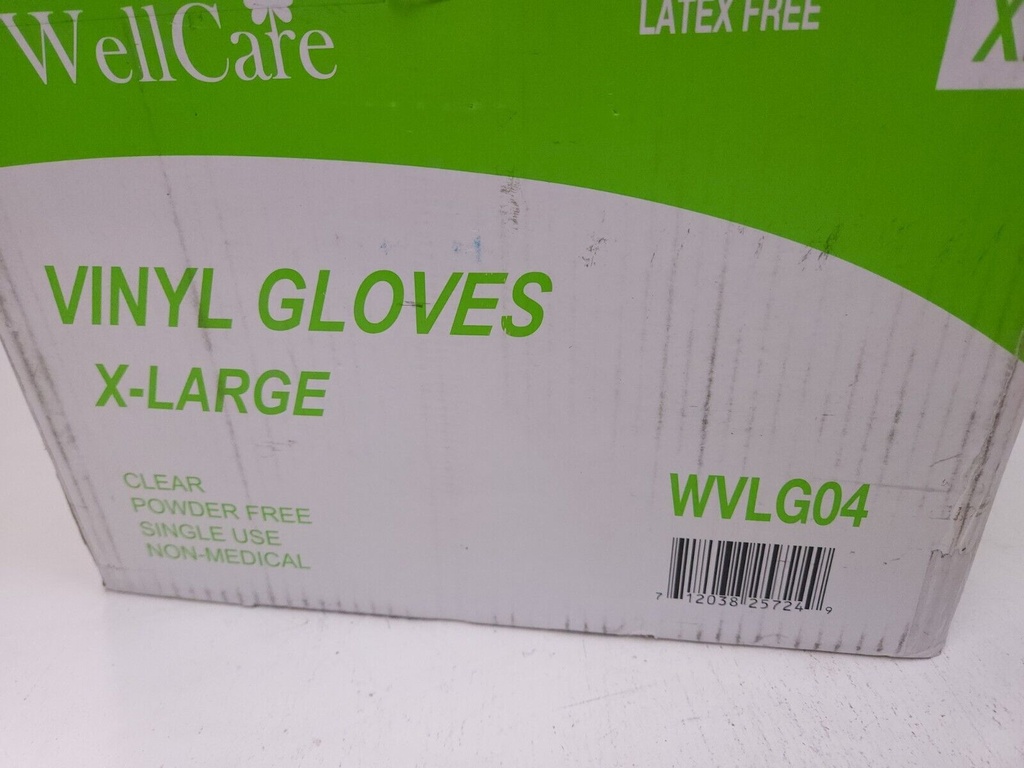 WellCare Supply - WNGBK502 - WellCare Disposable Nitrile Glove: Powder-Free  Industrial Grade  4 Mil  Black  Medium  100/Box