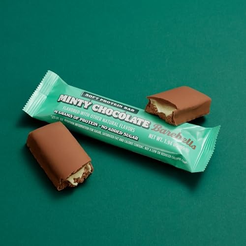 Barebells Soft Protein Bars Minty Chocolate 12 Bars