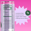 Bloom Nutrition Sparkling Energy Drink for Focus, Natural Caffeine, Zero Sugar, 180mg Caffeine, Antioxidant-Rich with Green Coffee Bean, Green Tea Ext
