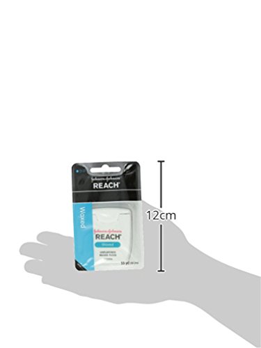REACH Waxed Dental Floss Unflavored 55YD