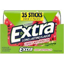 Wrigley S Extra Sweet Watermelon 6-35 Sticks Pack 210 Sticks Total