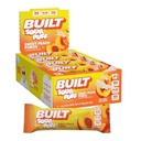 Built Bar, Sour Puff Protein Bars, Sweet Peach Punch, Collagen, on-the-go Snacks, Sour Candy Snack, 12 Pack