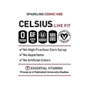 CELSIUS Sparkling Cosmic Vibe  Functional Energy Drink 12 Fl Oz Can (Pack of 12)