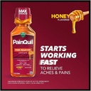 Vicks PainQuil Pain Relief Liquid, Acetaminophen 1000mg Honey Flavored, 12 Fl Oz