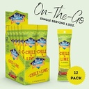 Blue Diamond Almonds, Single Serving Chile N Lime Flavored Snack Nuts Great for Road Trips, Lunches, and on-the-Go, 12 Packs, 1.5 Oz. Single Packs
