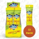Blue Diamond Almonds, Single Serving Chile N Lime Flavored Snack Nuts Great for Road Trips, Lunches, and on-the-Go, 12 Packs, 1.5 Oz. Single Packs