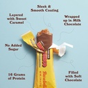 Barebells Soft Protein Bars Caramel Choco - 12 Count  1.9oz Bars - Protein Snacks with 16g of High Protein - Fluffy Chocolate Protein Bar with 2g of T