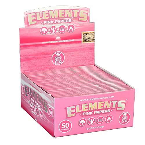 Elements Pink Rolling Papers 