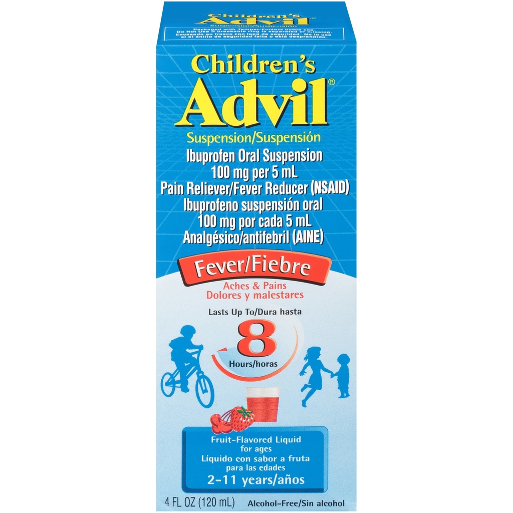 Advil Advil Children Suspension - Fruit 4 Oz 3CT