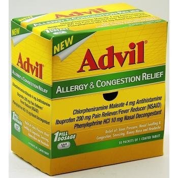 Advil Allergy and Congestion Relief PainTablets 50ct