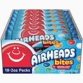 Airhead bites orignal fruit 18ct