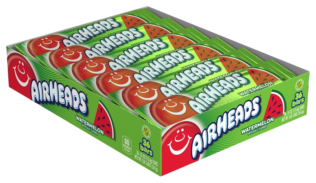 Airheads Candy Watermelon 36 CT