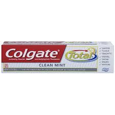 COLGATE WHITE CLEAN MINT 6OZ 6CT