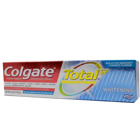 Colgate Total Whitening Toothpaste Twin Pack - 6 Ounce (Pack OF 6)