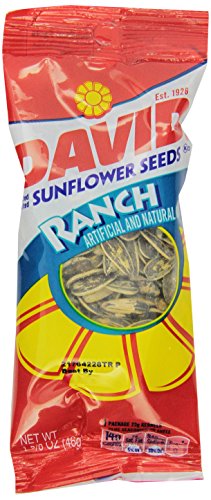 David Roasted and Salted Ranch Sunflower Seeds