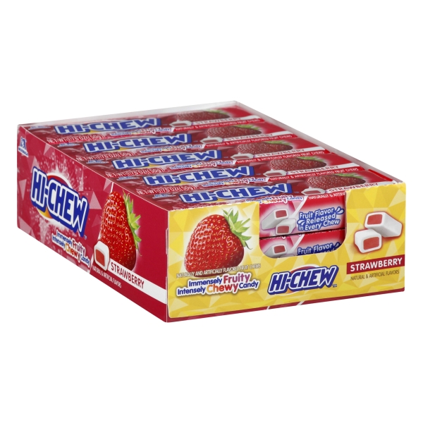 Hi Chew Fruit Chews Strawberry 15CT