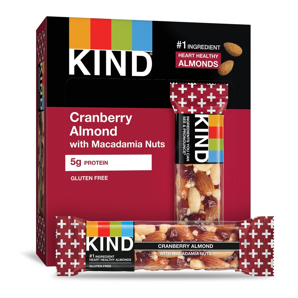 Kind Cranberry Almond and Antioxidants 12/Box