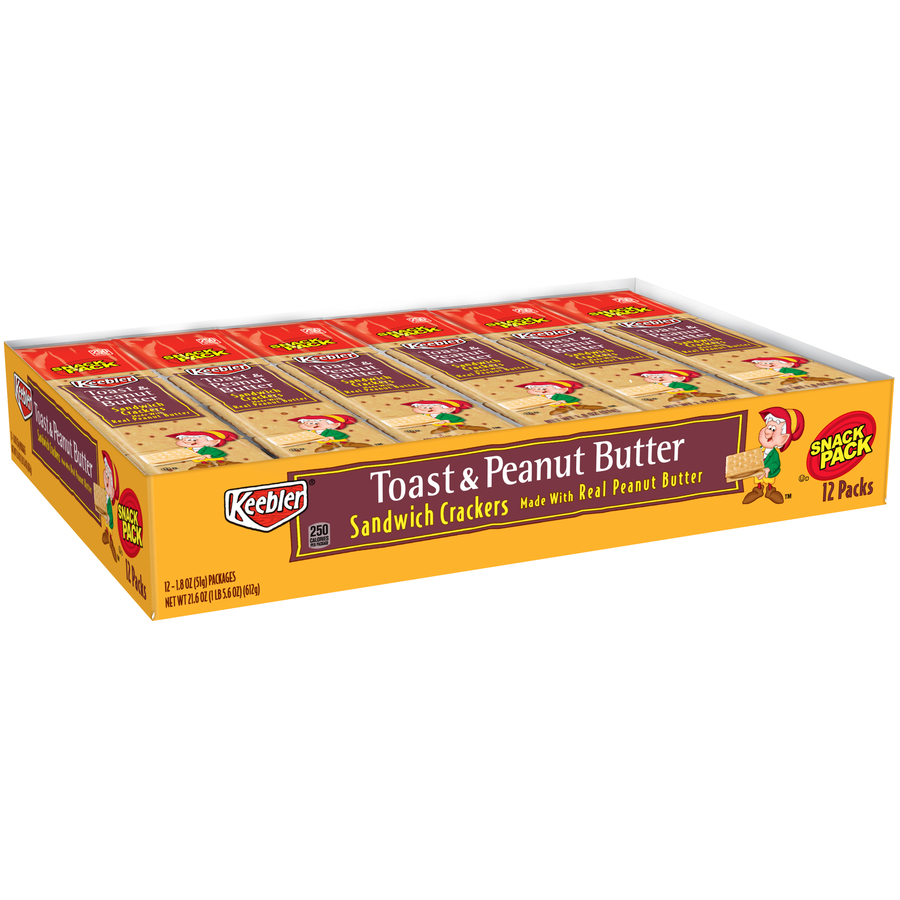 Keebler Food,crackers,peanut 12ct