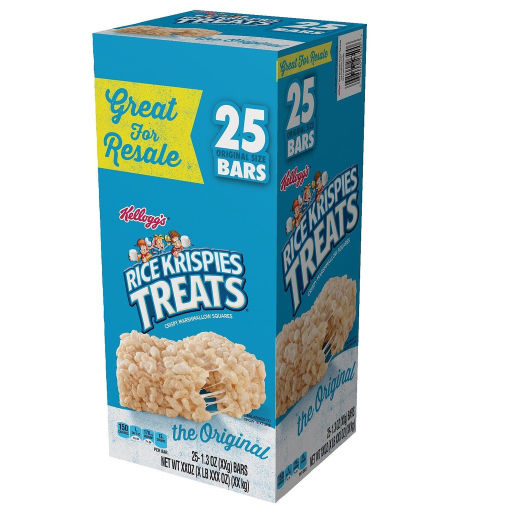 Kellogg S Rice Krispies Treats  1.3 Oz  25 Ct