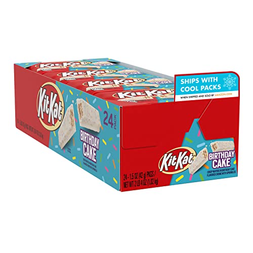 Kit Kat Birthday Cake White Creme 