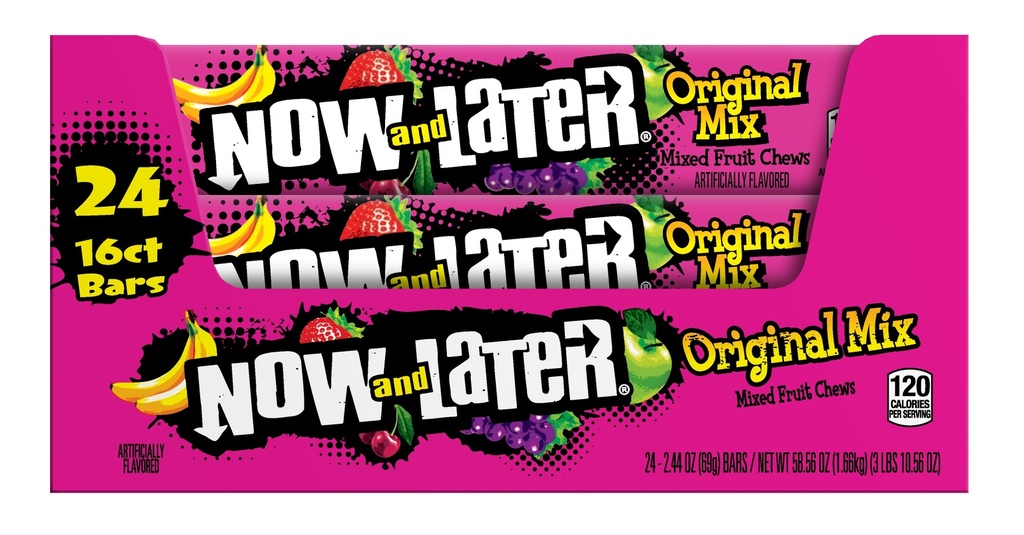Now and Later Original Mix (Box of 24)1$