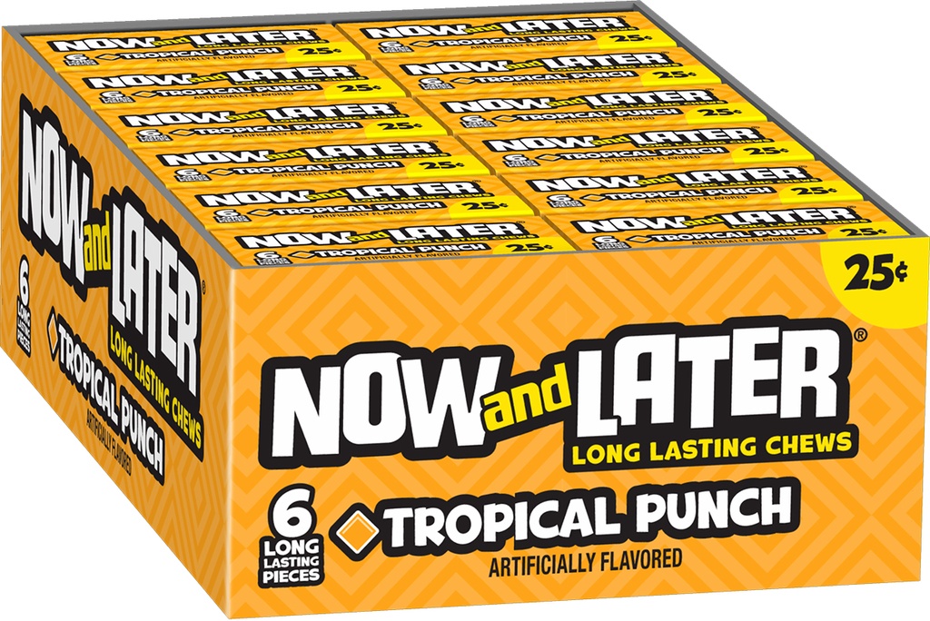 Now and Later Original Tropical(Box of 24)