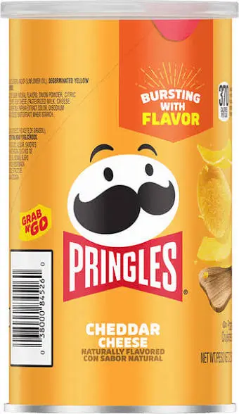 PRINGLES CHEDDAR 12CT 