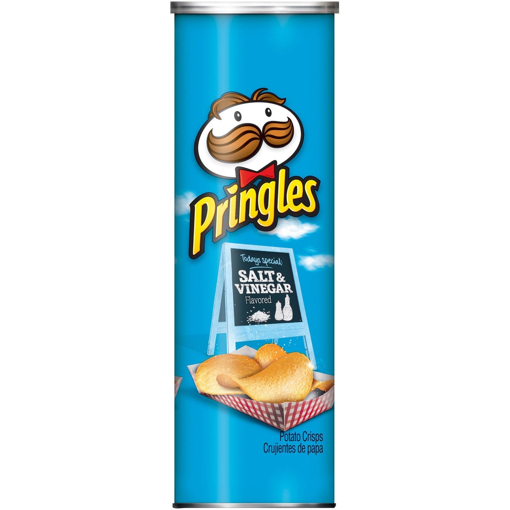 Pringles salt & vinegar big 15ct