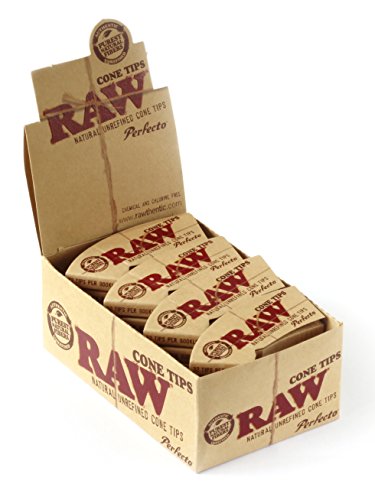 Raw Cone Filter Tips 24 per Box perfecto